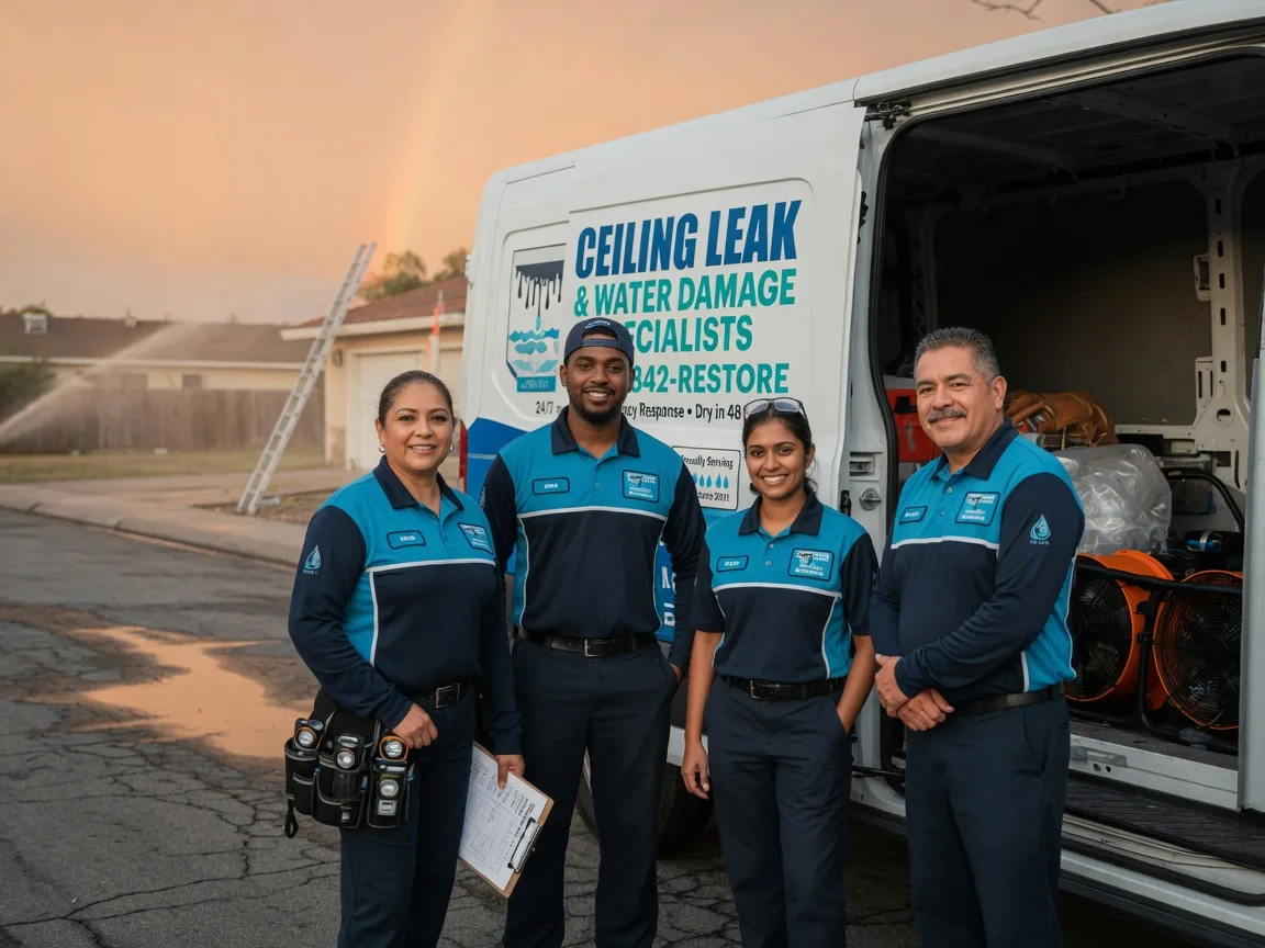 Ceiling Leak Cleanup company in Windsor, NJ